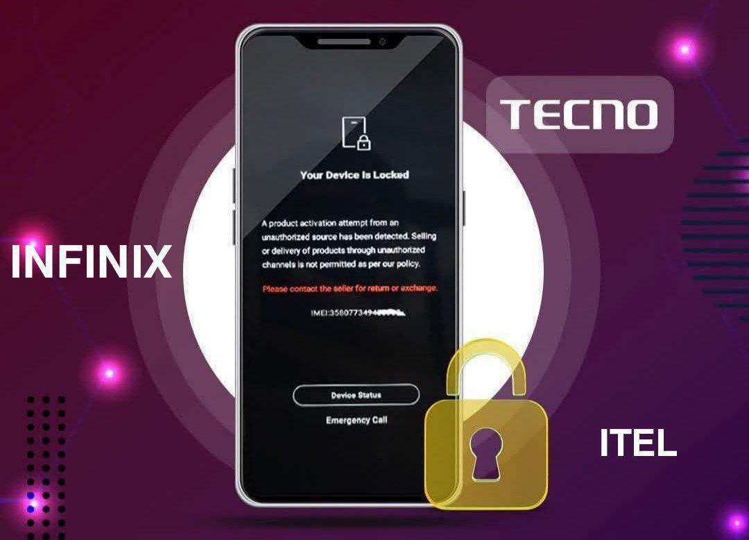 Tecno-Infinix & iTel MDM Unlock Remove Premium  100% Success Report  Max Time 12-24 hours 