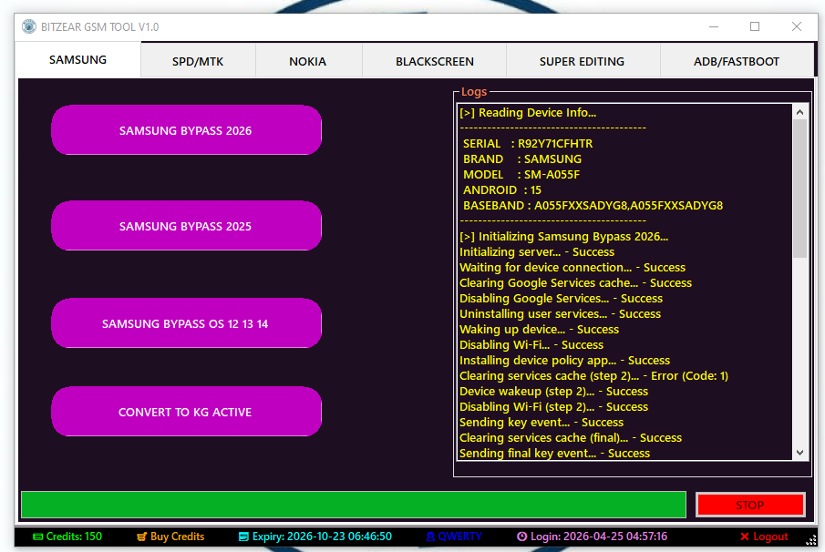 BITZEAR GSM TOOL [6 MONTHS]